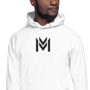 White Unisex Hoodie - Image 9