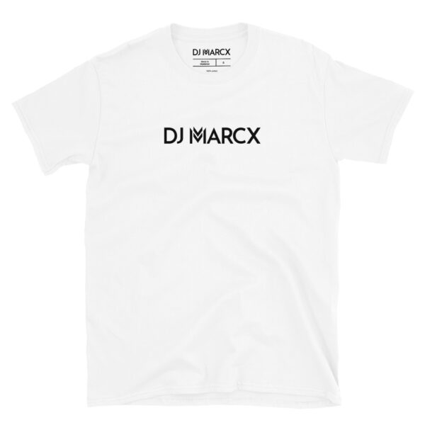 DJ Marcx Logo White T-Shirt
