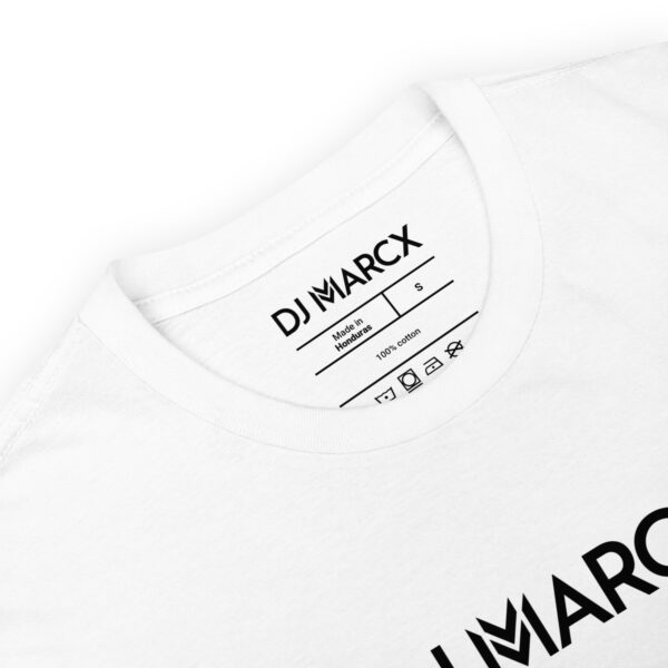 DJ Marcx Logo White T-Shirt